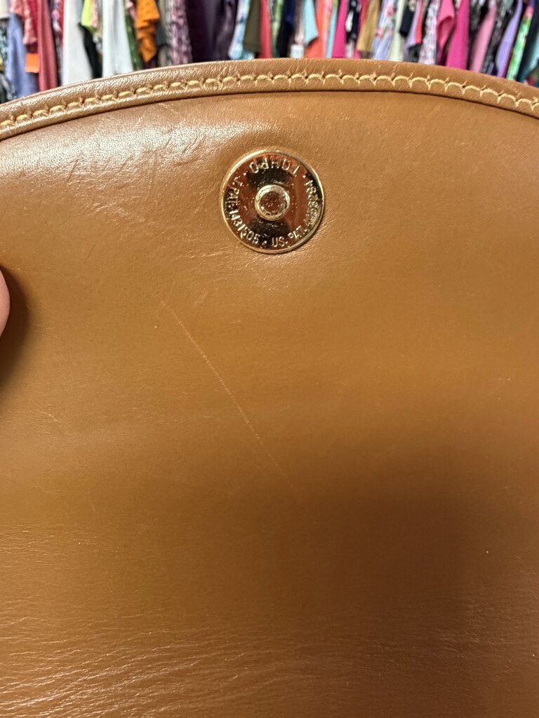 Gucci Micro GG Supreme Smooth Leather Flap Crossbody