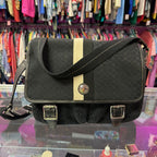 Coach Signature Jacquard Voyager Messenger Bag