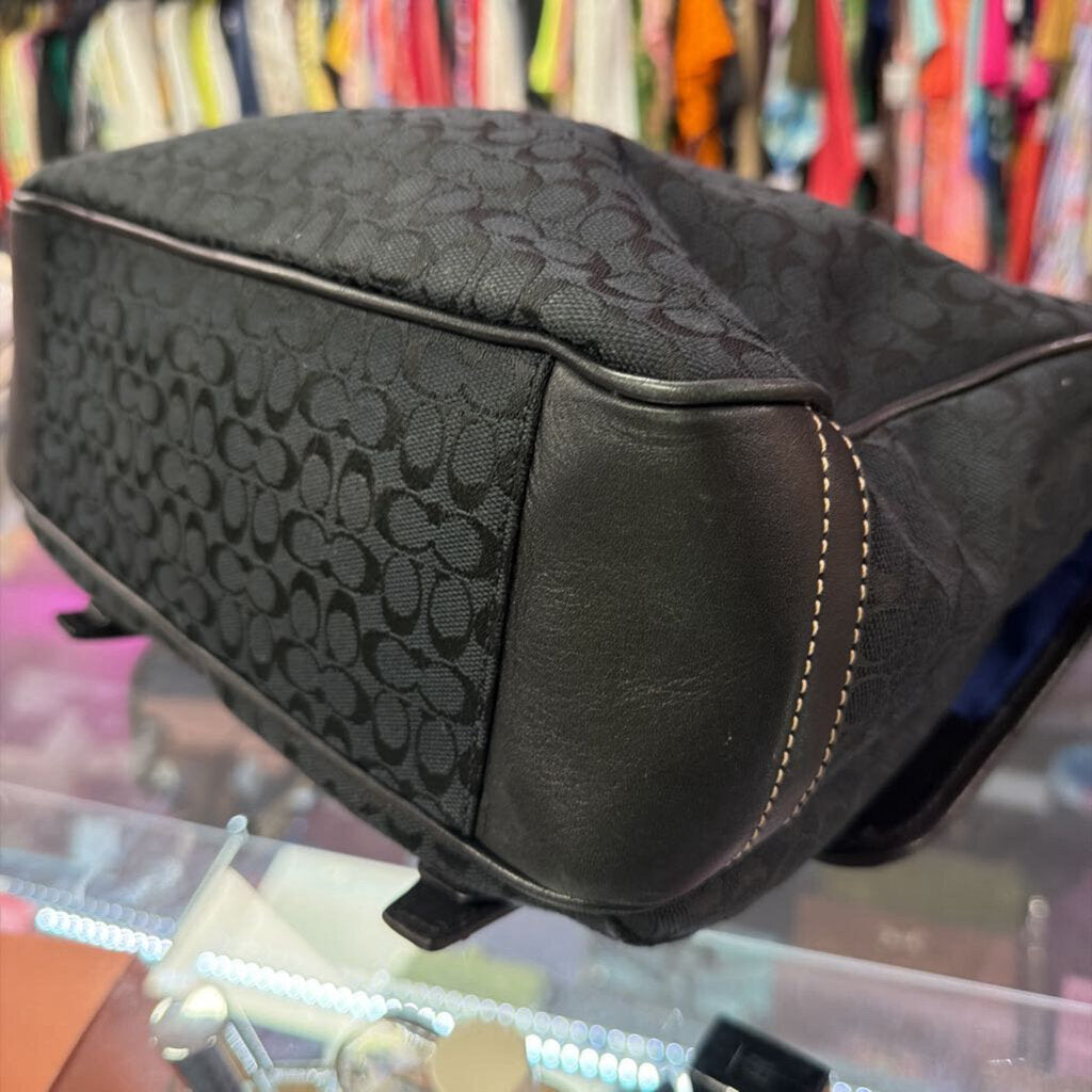 Coach Signature Jacquard Voyager Messenger Bag