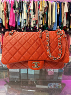 Chanel Matelasse Shoulder Bag Grained Calfskin