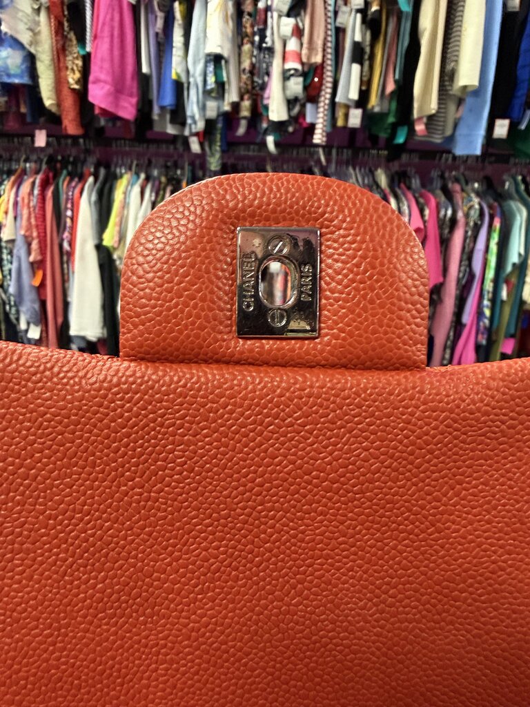 Chanel Matelasse Shoulder Bag Grained Calfskin