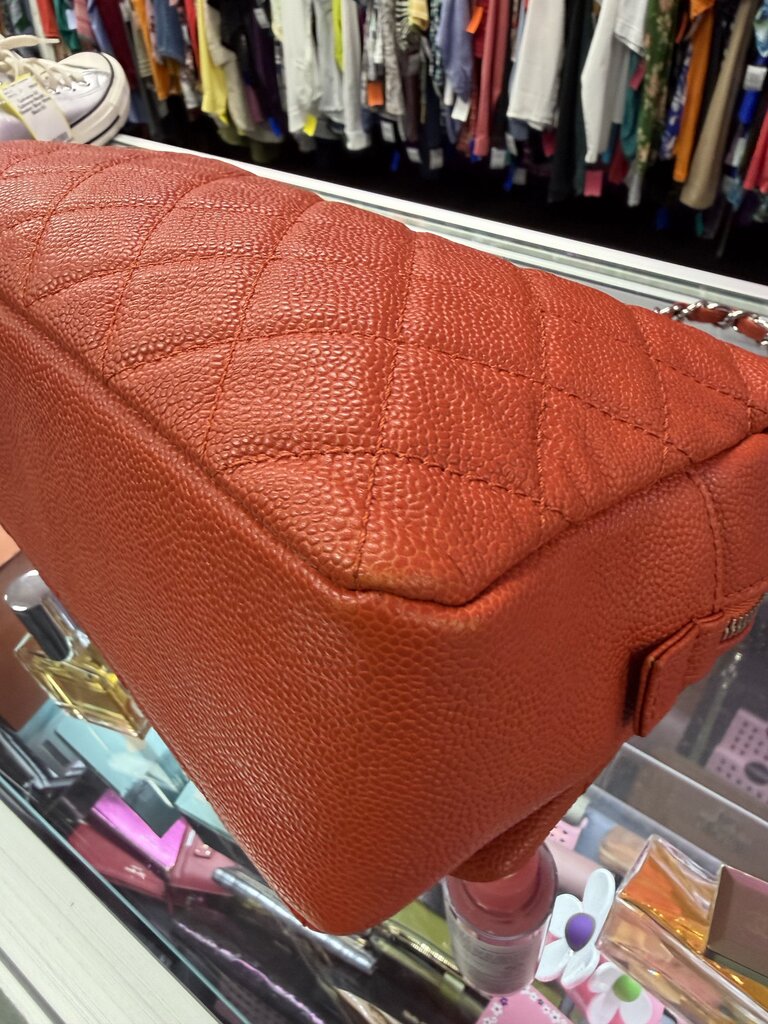 Chanel Matelasse Shoulder Bag Grained Calfskin