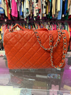 Chanel Matelasse Shoulder Bag Grained Calfskin