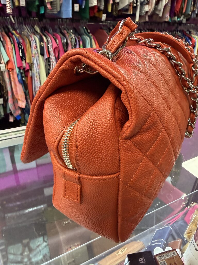 Chanel Matelasse Shoulder Bag Grained Calfskin