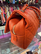 Chanel Matelasse Shoulder Bag Grained Calfskin