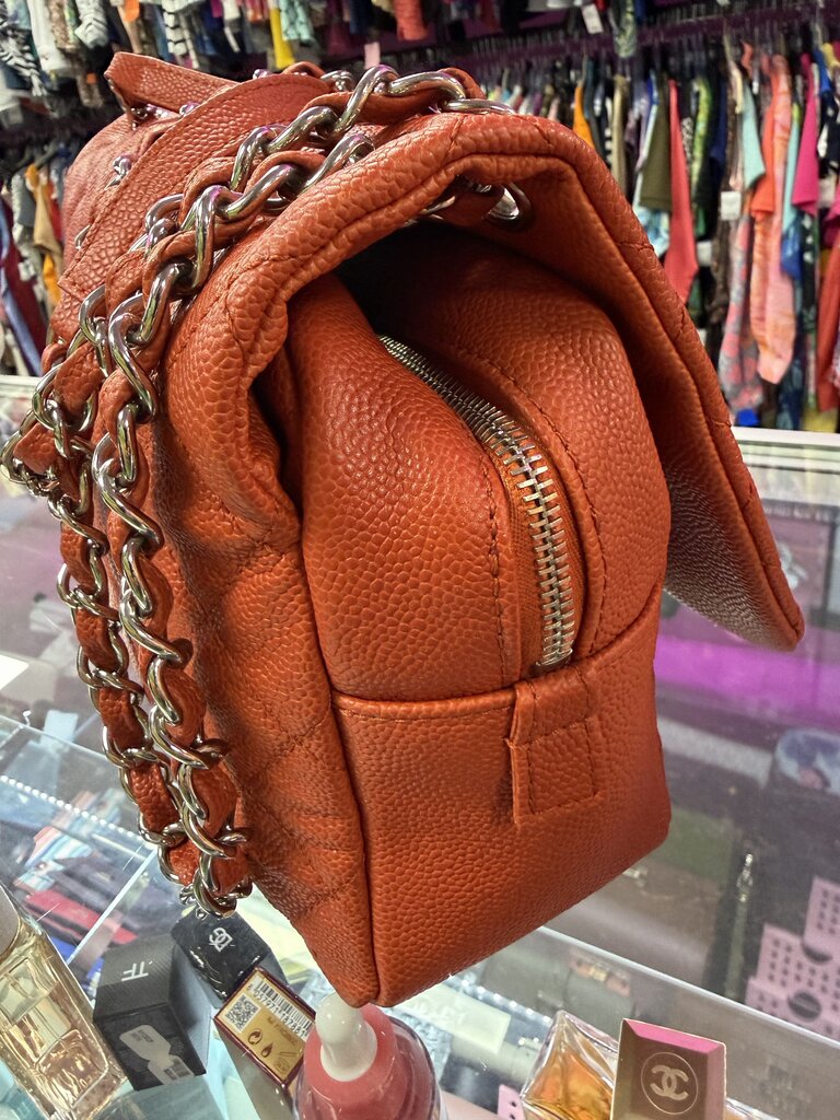 Chanel Matelasse Shoulder Bag Grained Calfskin