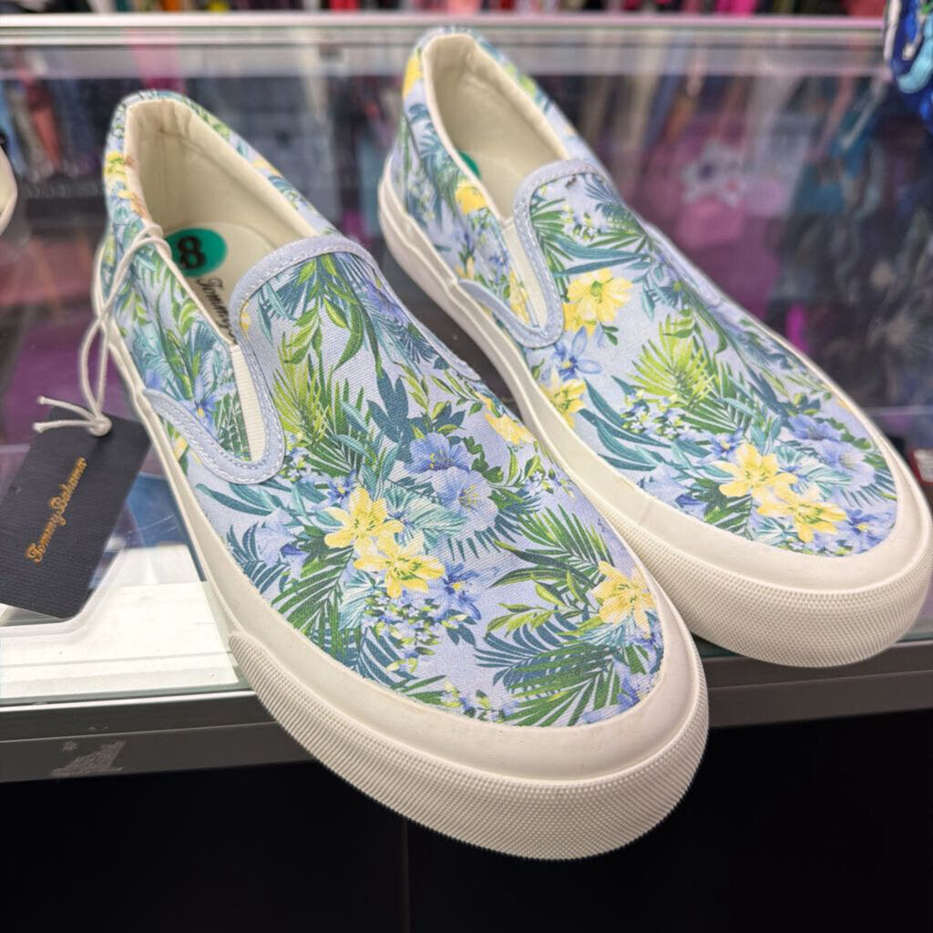 8 Tommy Bahama Slide On Floral Sneaker