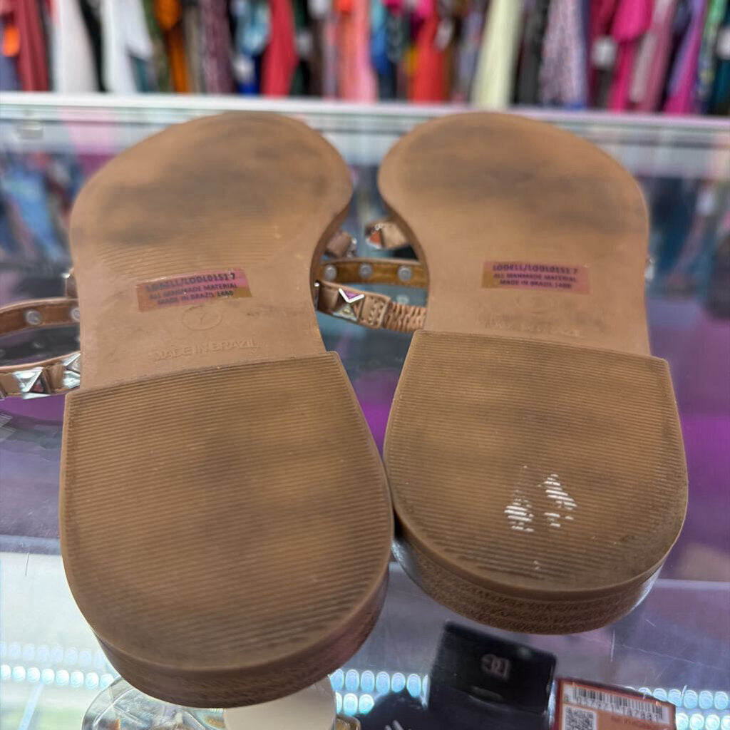 8 Steve Madden Studded Flat Sandal