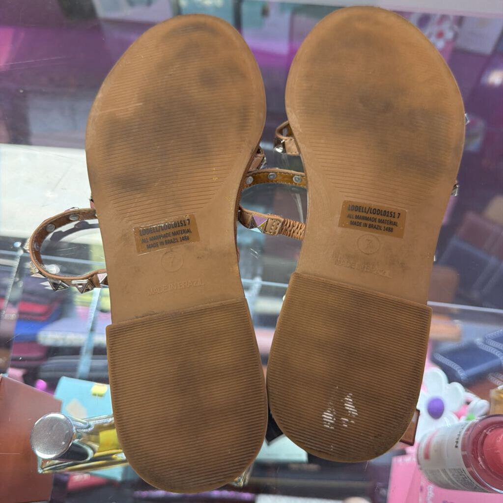 8 Steve Madden Studded Flat Sandal
