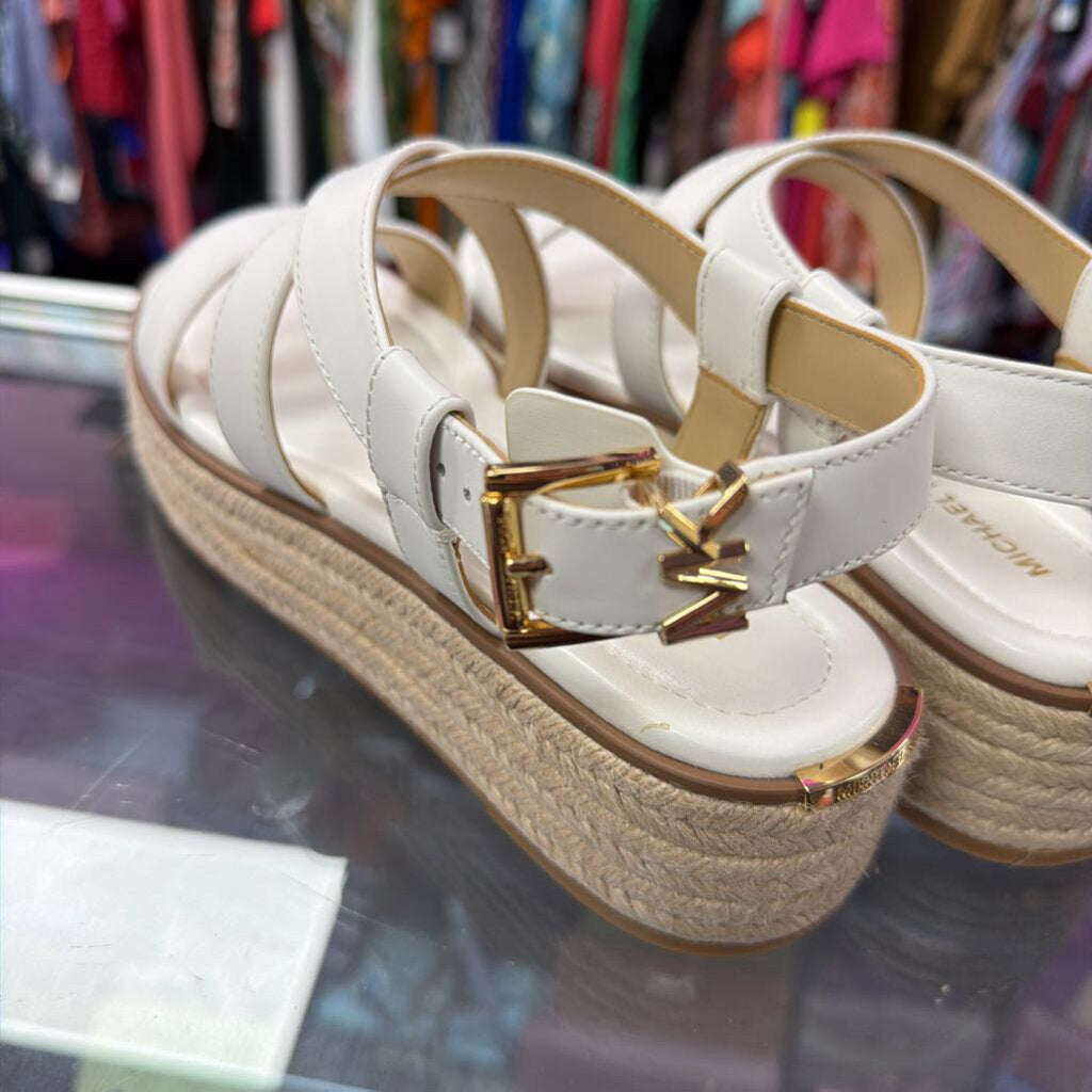 9 Michael Kors NIB Lynn Espadrille Sandal