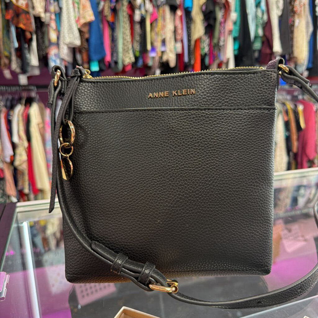 Anne Klein Faux Leather Slim Crossbody