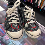 10B Coach Barrett Poppy Heart Sneakers