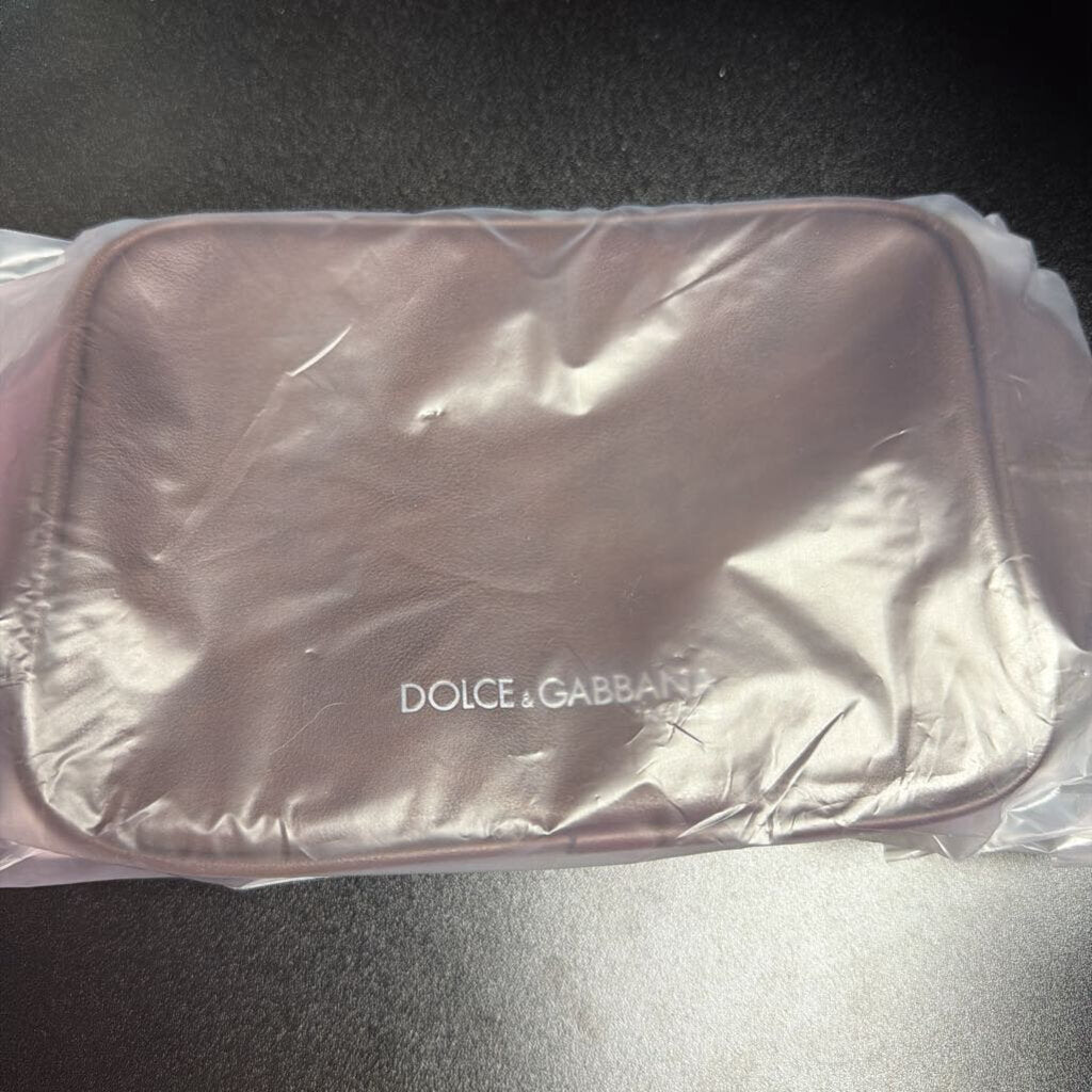 Dolce & Gabbana Chocolate Brown The One Dopp kit Makeup Case
