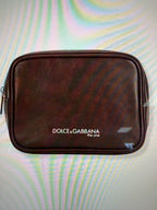 Dolce & Gabbana Chocolate Brown The One Dopp kit Makeup Case