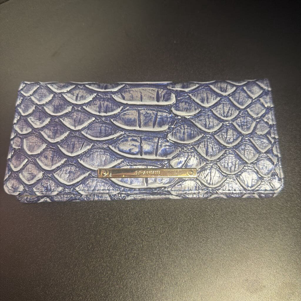 Brahmin Veronica Wallet in Denim Cruz