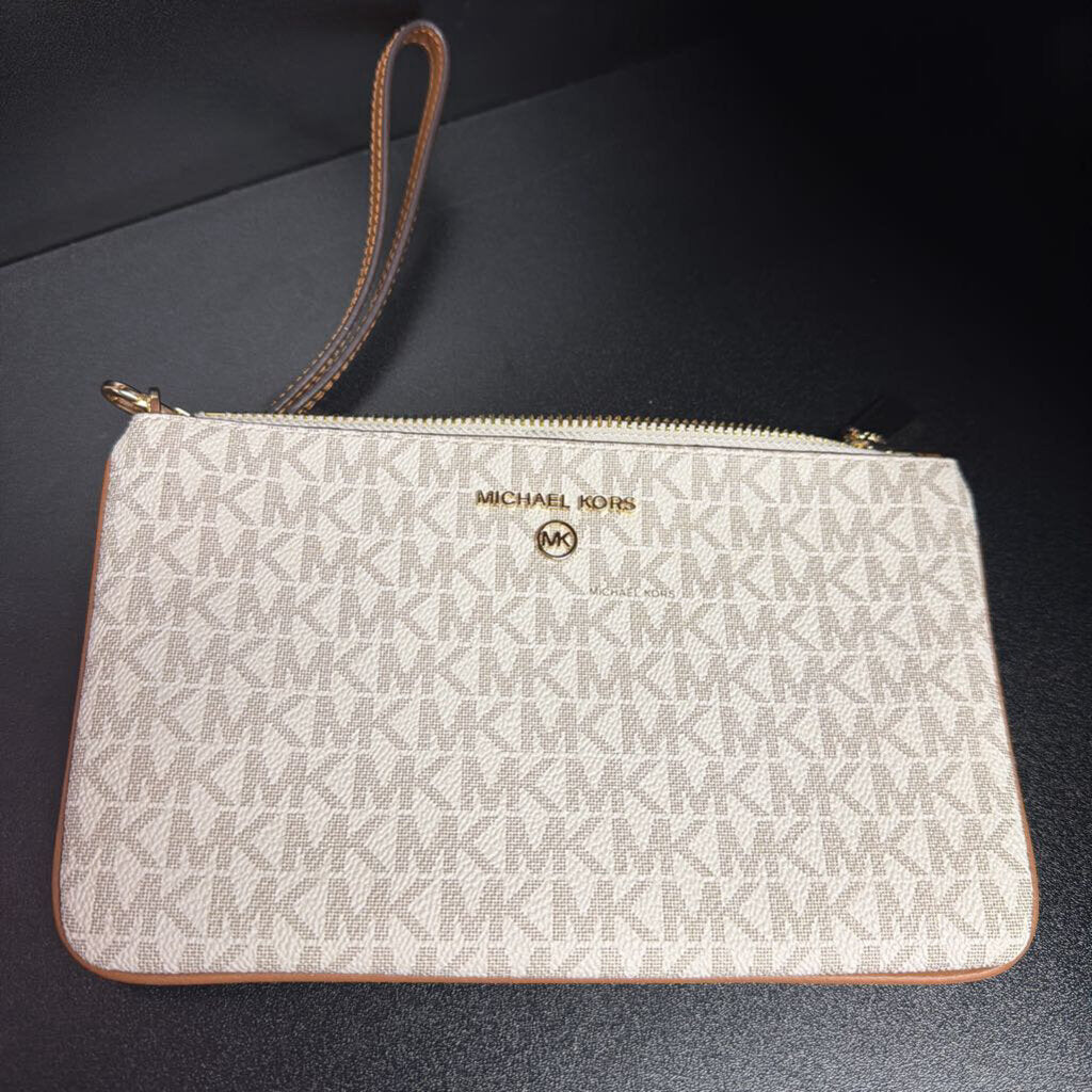 Michael Kors Monogram Wristlet