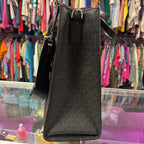 Micheal Kors Kenly Monogram Saffiano Tote