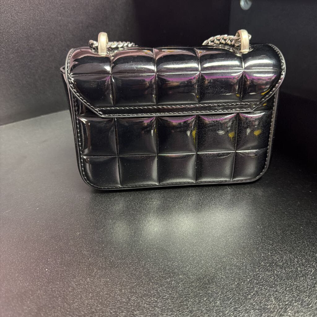 Unknown Patent Quilted Mini Crossbody Shoulder Bag