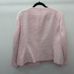 18 L/S Twill M/C Silver Button Blazer