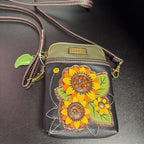 Chala Cell Phone Crossbody Bag Sunflower