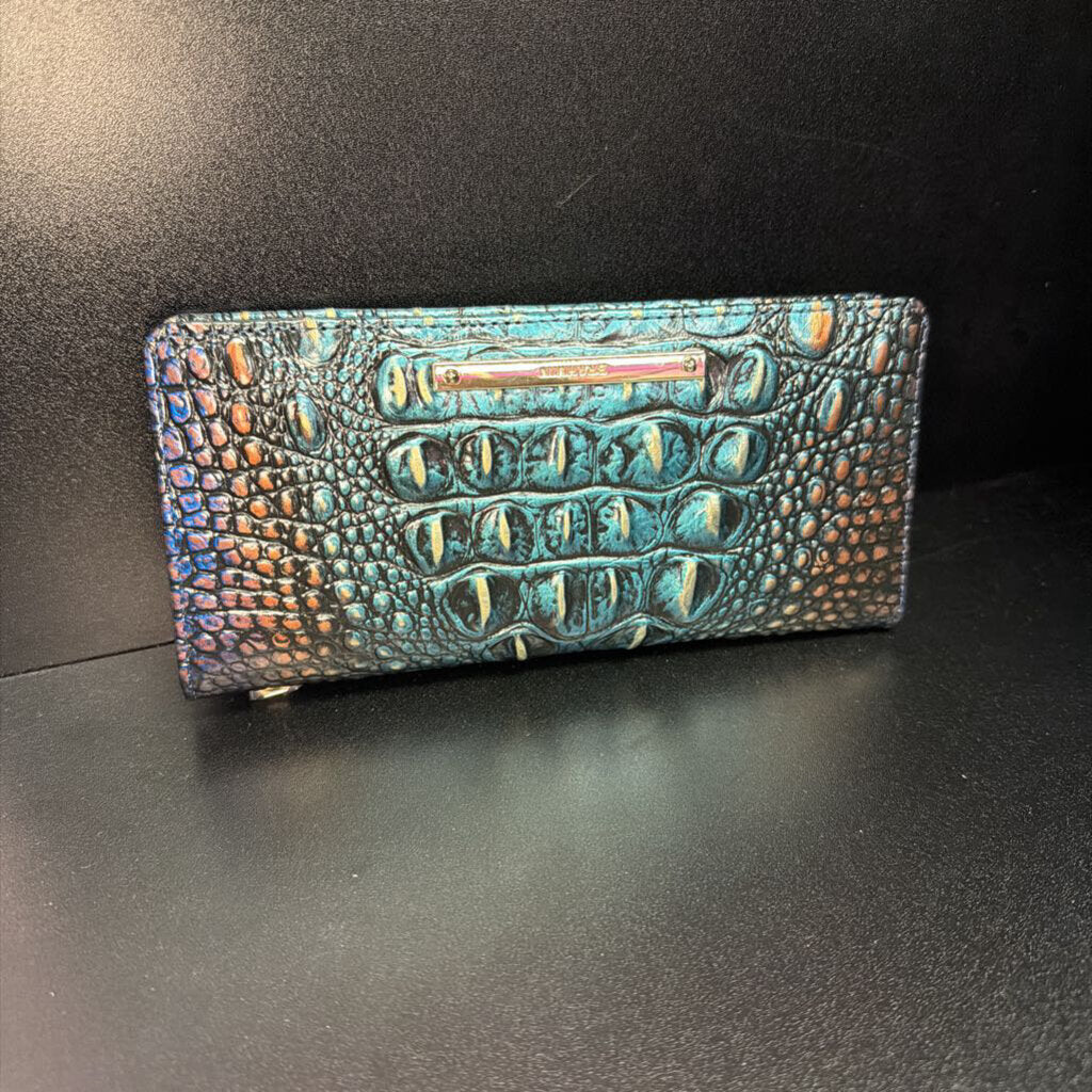 Brahmin Ady Wallet Ombre Melbourne Leather Iridescent