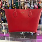Kate Spade Bleeker Heart Design Interior Tote W/ Wristlet