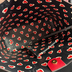 Kate Spade Bleeker Heart Design Interior Tote W/ Wristlet
