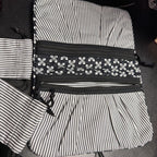 Thirty-One Patterned Quilted 3 PC Travel Case