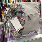 Sakroots NWT Artist Circle Foldover Crossbody Bag Purse Floral