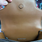 Michael Kors Emilia Small Saddle Crossbody Belted Front