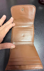 Coach Snap Flap Wallet Mono