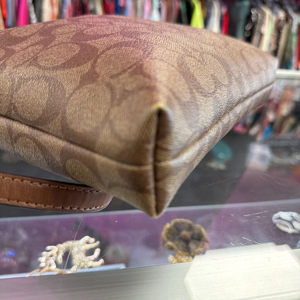 Coach Signature File Crossbody Bag