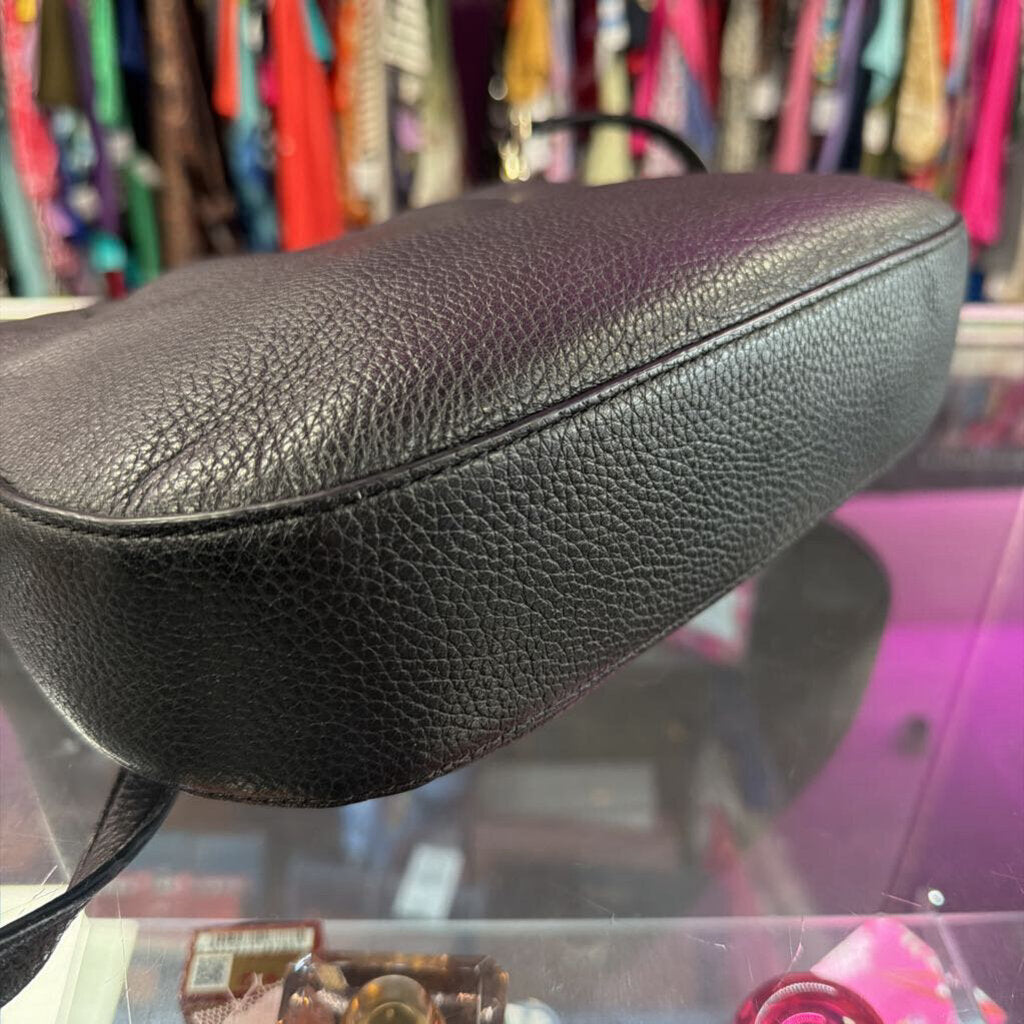 Kate Spade Leila Medium Flap Shoulder Bag Pebbled Leather