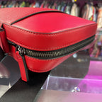 Michael Kors Cooper Embossed Logo Pebbled Leather Flight Bag