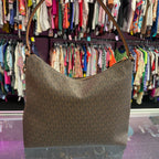 Michael Kors Merritt Cargo Large Shoulder Monogram Bag