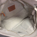 Coach Polished Pebbled Leather Taylor Tote Front Pocket Zip Top