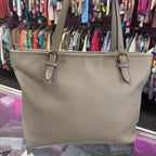 Coach Polished Pebbled Leather Taylor Tote Front Pocket Zip Top