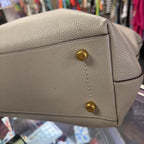 Coach Polished Pebbled Leather Taylor Tote Front Pocket Zip Top