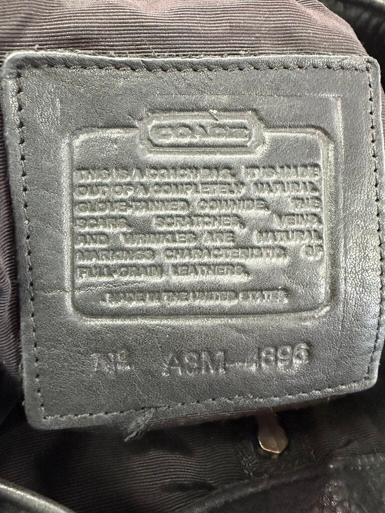 Coach Sonoma Vtg Leather Drawstring Backpack As Is