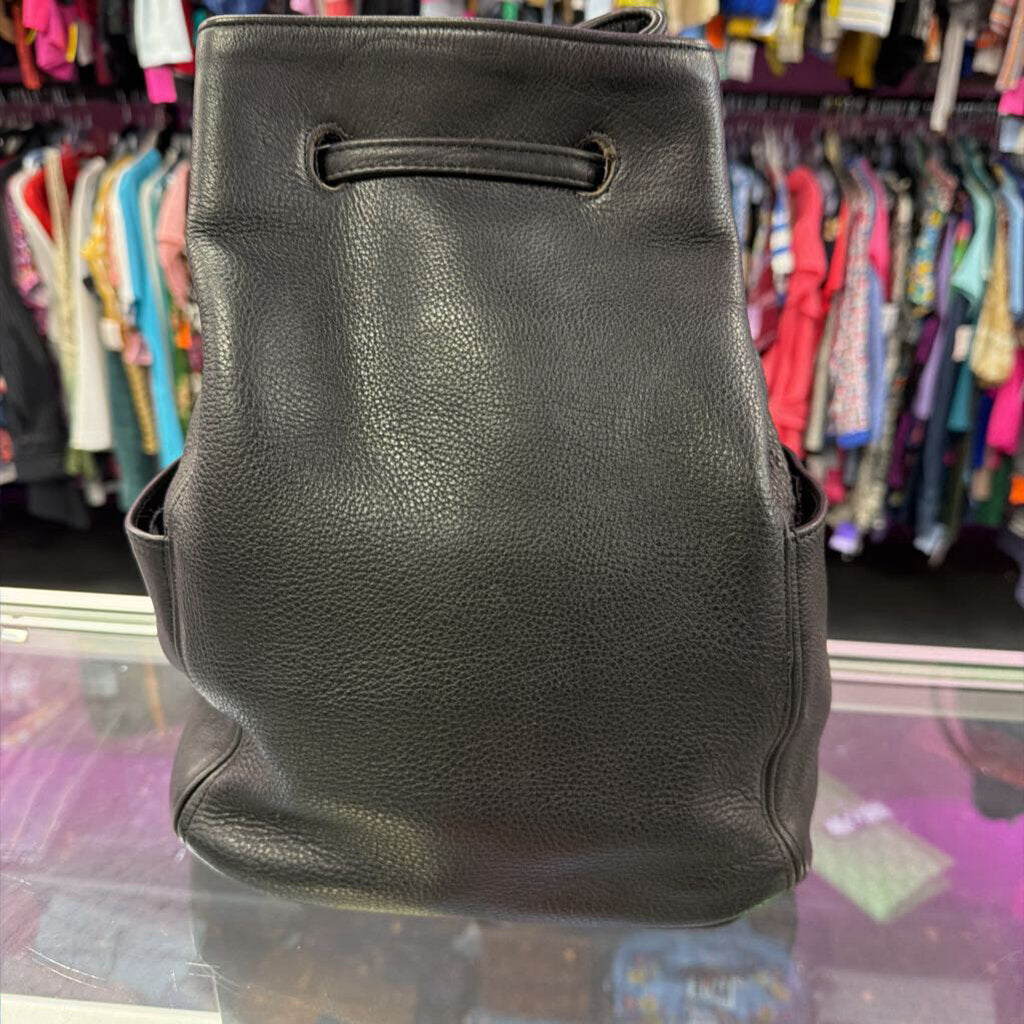 Coach Sonoma Vtg Leather Drawstring Backpack As Is