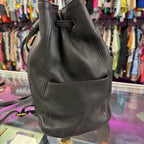 Coach Sonoma Vtg Leather Drawstring Backpack As Is