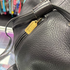 Coach Sonoma Vtg Leather Drawstring Backpack As Is