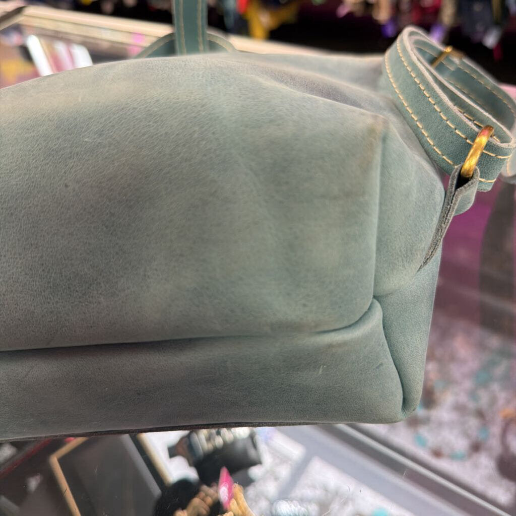 Portland Leather Tote Backpack