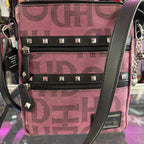 Harley Davidson Jacquard Studded Crossbody