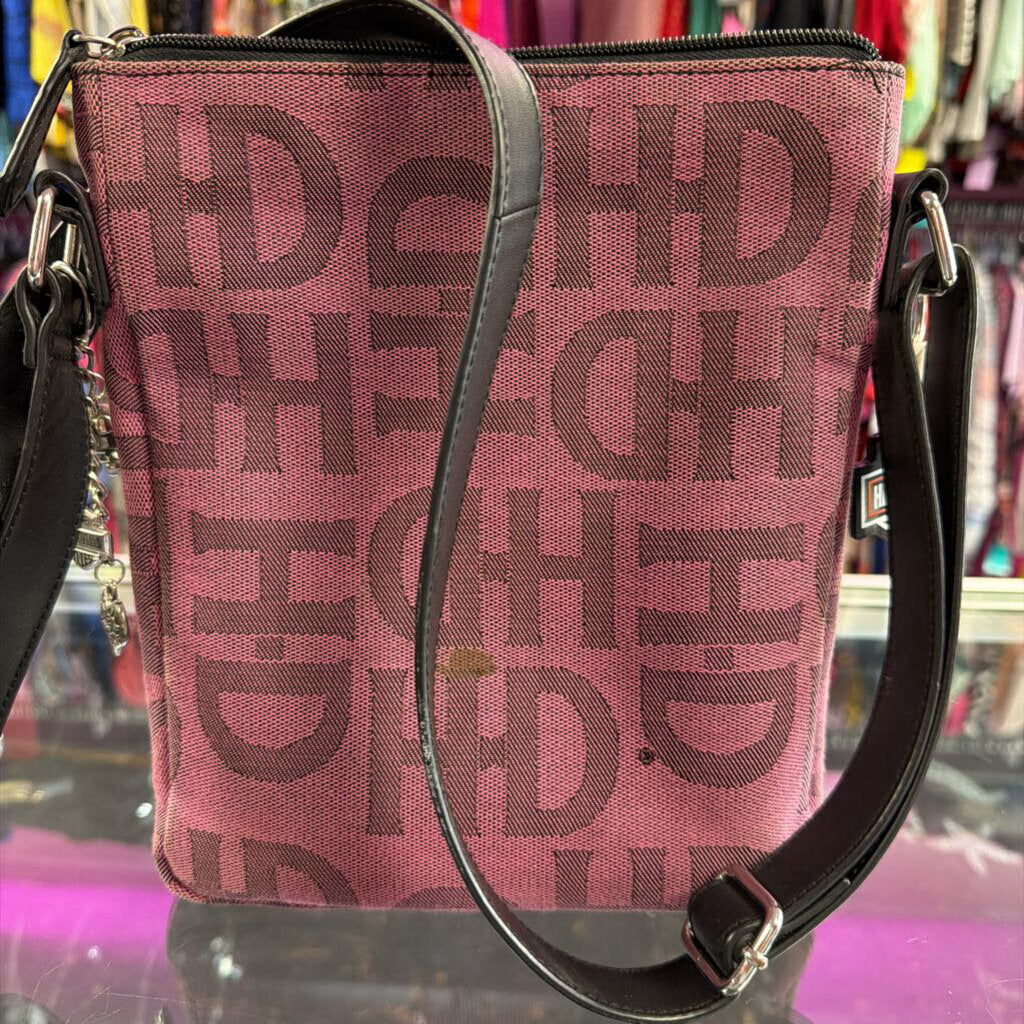 Harley Davidson Jacquard Studded Crossbody