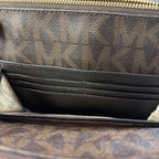 Michael Kors Fulton Double Zip Crossbody Bag Signature Monogram