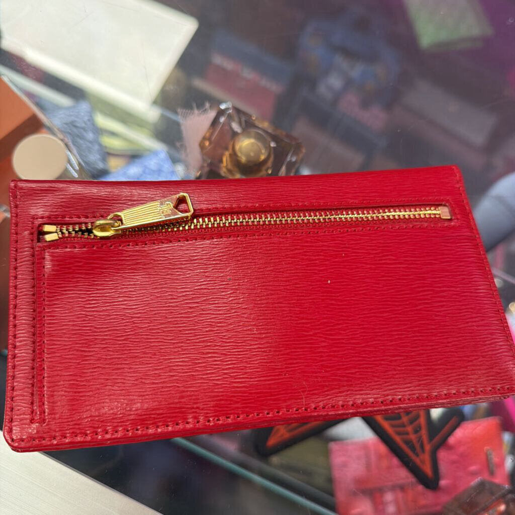 Lauren Ralph Lauren Textured Leather Bifold Long Wallet