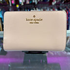 Kate Spade Pink Saffiano Bifold Wallet