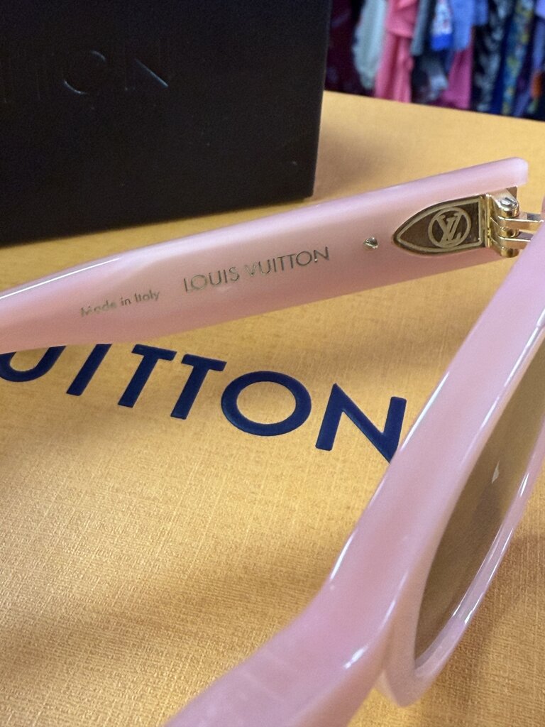 Louis Vuitton My Monogram Pink Acetate Sunglasses Style # Z1528W