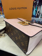 Louis Vuitton Spring Street PM Pink Vernis 2-Way Shoulder Bag Purse RFID & COA